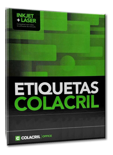 Etiqueta Adesiva Carta Cc195 59,27x85,73 Colacril 100 Fls