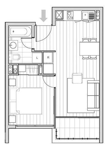 Nuevo | 1 Dormitorio