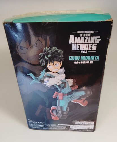 Figuraa My Hero Academia Izuku Midoriya Original En Batalla