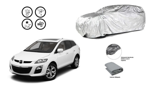 Cubierta Funda Cubre Auto Afelpada Mazda Cx-7 2011