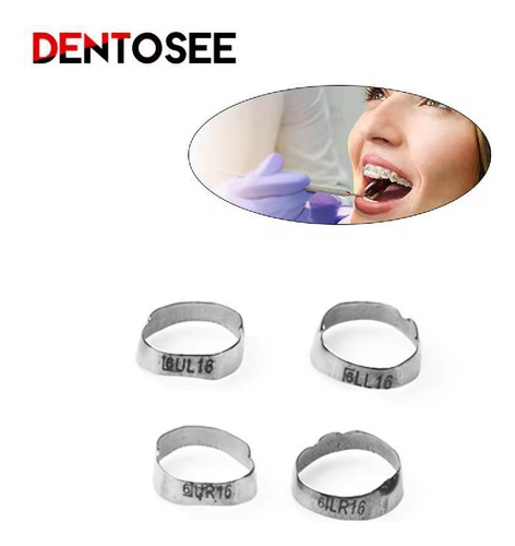 Banda Lisa Para Ortodoncia Mbt/roth 16-35 80 Piezas