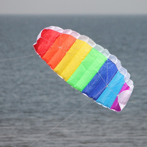 Kitesurf Voador De 1,4m Com Luzes De Pára-quedas Parafoi And