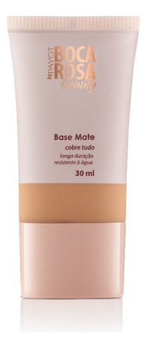 Base de maquiagem líquida Payot Boca Rosa Beauty Beauty Base Mate tom 7-marcia  -  30mL 30g