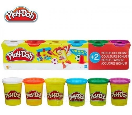 Play Doh Plasticina Pack 6 Unidades