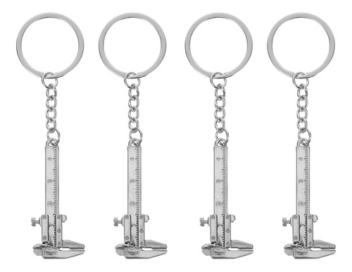 Llavero Portátil Con Forma De Pequeño Calibre, 4 Unidades