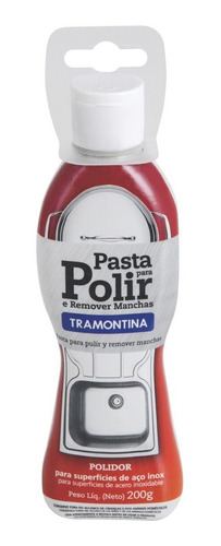 Pasta P/ Polimento Aço Inox Tramontina 200g 94537/000