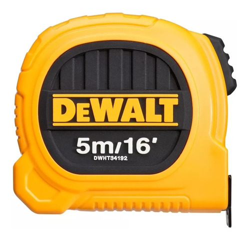 Huincha De Medir 5m/16' Diseño Compacto Dewalt Dwht34192l Eo