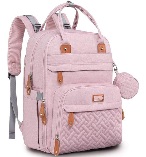 Pañalera Para Bebé Morral Babbleroo + Cambiador