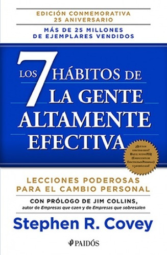 Libro Los 7 Hábitos De La Gente Altamente Efectiva / Paidos