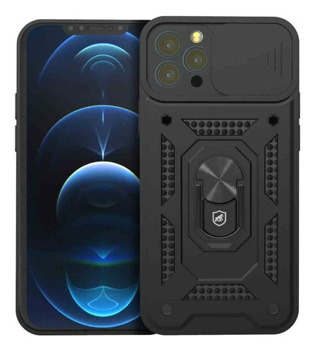 Case Capinha iPhone - Capa Dinamic Cam - Gshield Cor Preto - iPhone 12 Pro Max