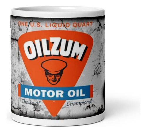 Taza Oilzum Motor Oil Fierrera  - Orca Importada