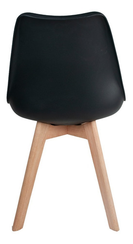 Imagem 2 de 2 de Cadeira Saarinen Leda Wood Emporio Tiffany