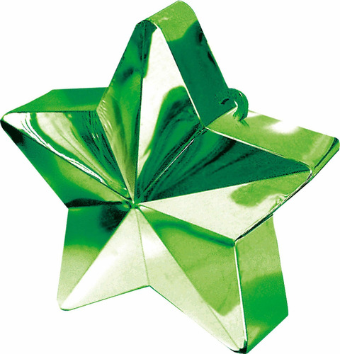 Green Star Globo Galvanizado Con Peso | Decoración De Fie