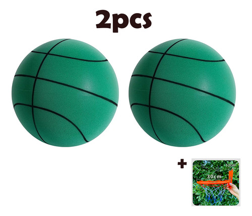 Balón De Fútbol Silencioso De Espuma De Baloncesto De 24 Cm,