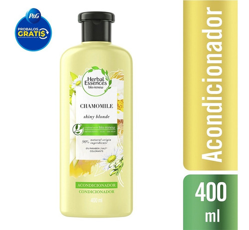 Herbal Essences Chamomile 400ml Vitamina E Shampoo O Acondic