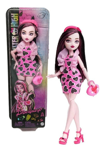 Monster High Draculaura G3 2023 Muñeca Basica Original Niña