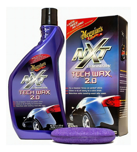 Cera Meguiars Nxt Tech Liquid Wax 532 Ml