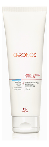 Jabón En Crema Limpieza Hidratante Chronos Natura 115 Ml