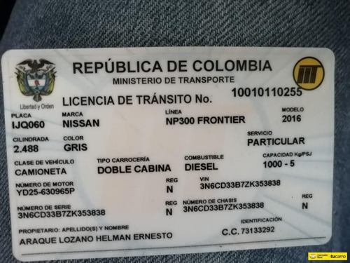 Nissan Frontier Np300 2.5 Diesel
