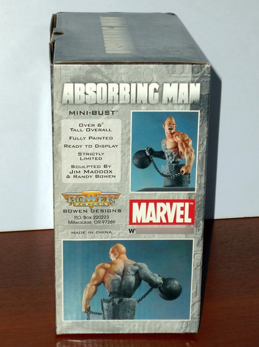 Marvel Mini Bust - Absorbing Man - Bowen Design (Usado)
