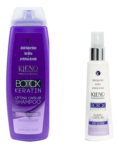 Shampoo + Suero Capilar Kleno Bottox Keratin Lifting