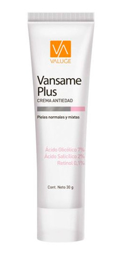 Valuge Vansame Plus Emulsion Antiedad 130 Ml