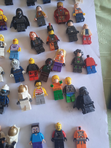 Lego Minifiguras Lote Ver Fotos 80 Minifigura (Usado)