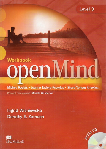 Openmind Level 3 Workbook + Cd, De Mickey Rogers. Editorial Macmillan, Tapa Blanda, Edición 2010 En Inglés, 2010