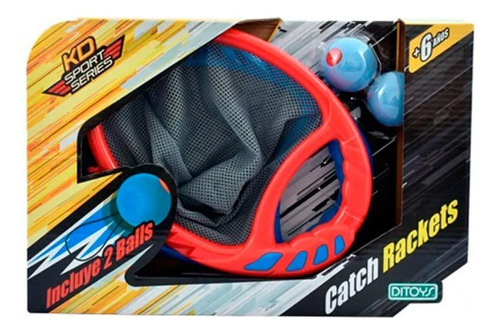 Juego De Raquetas Catch Rackets Original Ditoys 