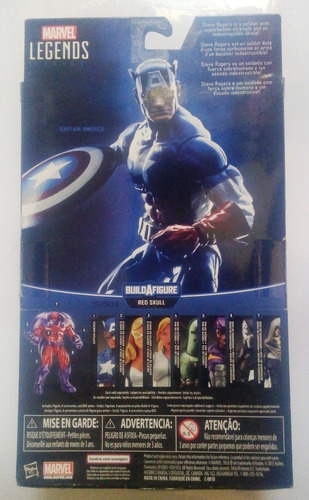 Marvel Legends Red Skull 17 Cm - Avengers Hasbro Figuras