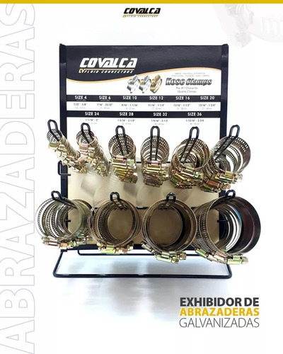 Abrazaderas 100% Acero Inoxidable Marca Covalca Somos Tienda