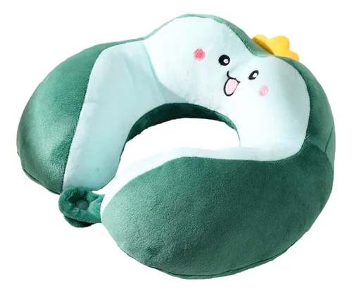 Almohada De Viaje, Almohada De Soporte Para El Verde Blanco