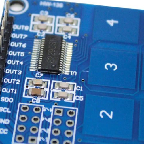 Teclado Capacitivo Touch Ttp229 Para Arduino