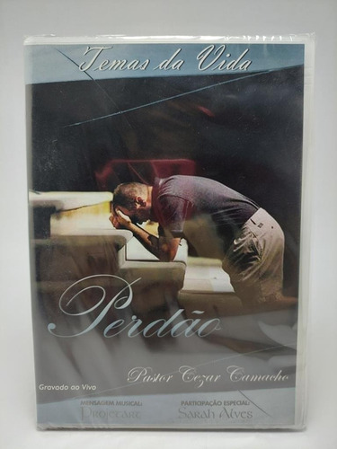 Dvd Pr. Cezar Camacho, Temas Da Vida Perdão - Original