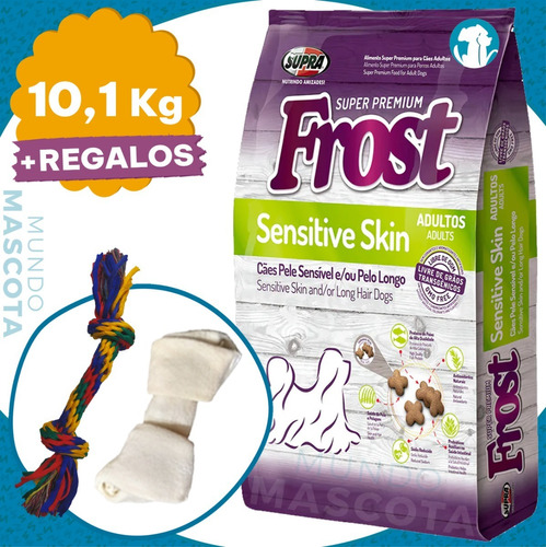 Alimento Perro Adulto Frost Sensitive Skin 10 Kg + Regalo