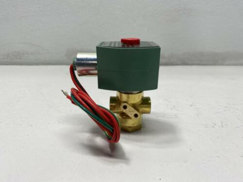 Asco 1/4 Npt 3-way 24 Dc Brass Solenoid Valve 8320g184 Ttv