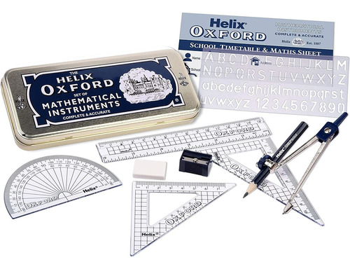 Juego De Matemáticas Oxford Helix Con Caja De Almacenamiento