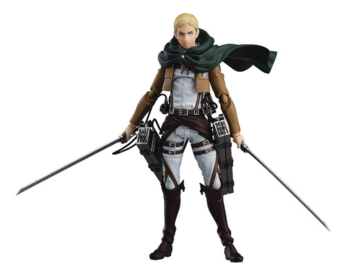 Max Factory Attack On Titan: Erwin Smith Figma Figura De Ac.