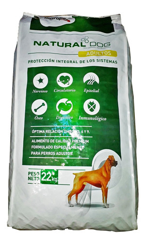 Imagen 1 de 1 de Alimento Nutrapet Natural Dog Premium para perro adulto en bolsa de 22kg