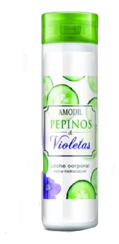 Leche Corporal Extra Hidratacion Amodil Pepinos Y Violetas