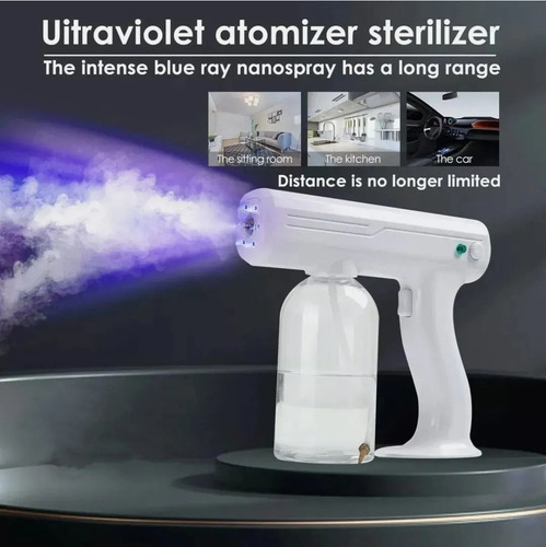 Pulverizador De Carga Nano Máquina De Desinfección 800ml