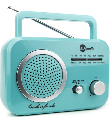 Radio Tealsilver Premium Home Vintage   Retro Radio Cla...