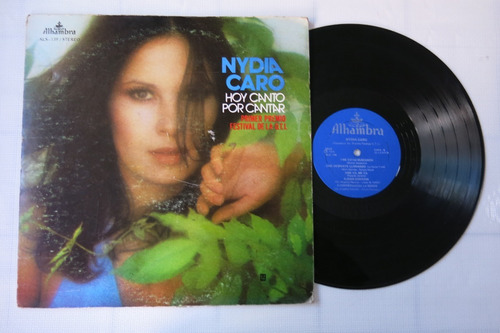 Vinyl Vinilo Lp Acetato Nydia Caro Hoy Canto Por Cantar 