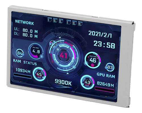 Mini Monitor, Pantalla De 3.5 Pulgadas, Usb Tipo C, Ips, Vis