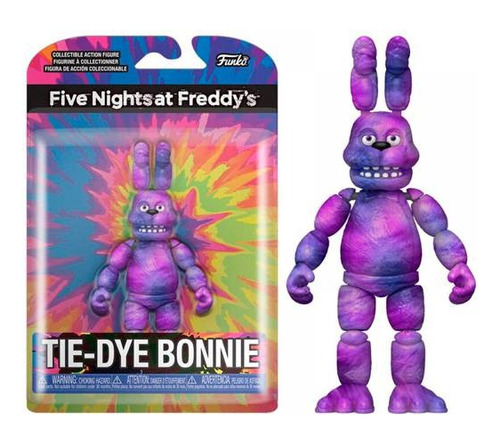 Tie Dye Bonnie Five Nights At Freddys Funko Muñeco Articulad