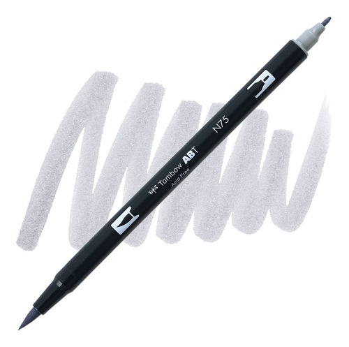 Dual Brush Pen Tombow Col Gray 3 N75