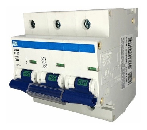 Interruptor Termomagnético Weg Mdw-c100-3