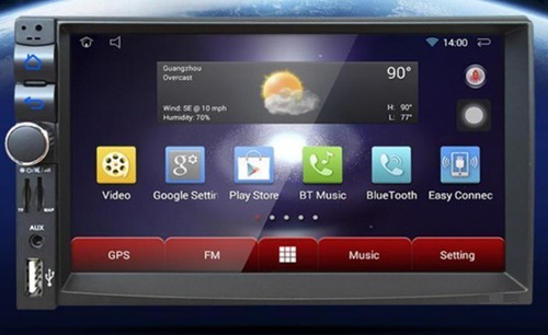 Radio Android Para Carro Soporta Tdt 7 Pulgadas Gps