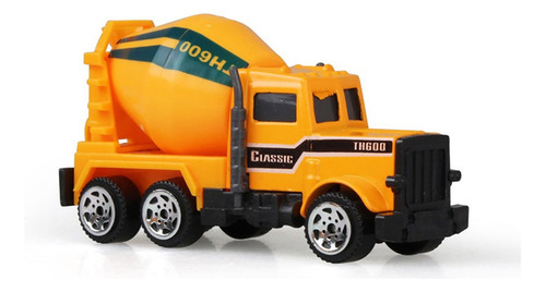 Pacote Com 6 Mini Veículos De Construção E Brinquedos De Car