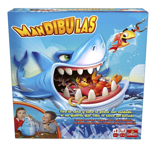 Juego De Tiburón Mandíbulas Pesca Peces Y Te Come Goliath